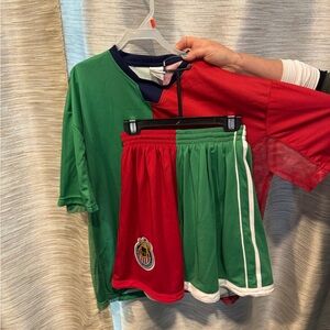 Victory Boys Soccer Outfit Jersey and Shorts